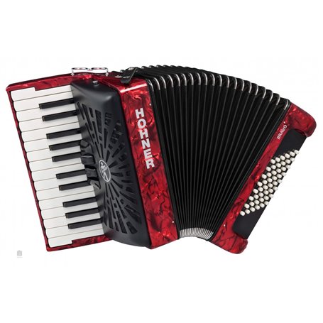 Акордеон Bravo II 48 Hohner(А-16532) Red (з чохлом)