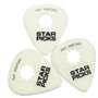 EVERLY GLOW IN THE DARK STAR PICK THIN.46mm (12-PACK) Набір медіаторів, що світяться в темряві (33001)