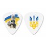 DUNLOP TORTEX WEDGE CUSTOM CRIMEA Медіатор (438C1.00 WHT UKRAINE CRIMEA)