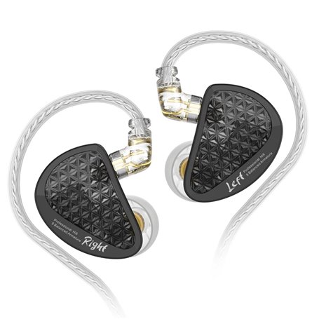 KZ Audio AS16 PRO BLACK NO MIC