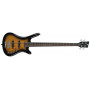 WARWICK ROCKBASS CORVETTE BASIC 4 (ALMOND SUNBURST HP) Бас-гитара фото