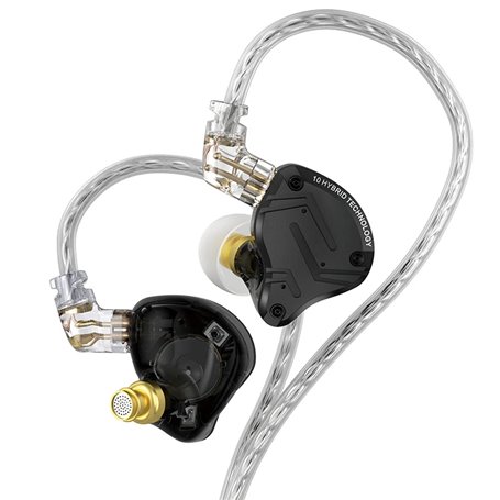 KZ Audio ZS10 PRO X BLACK NO MIC