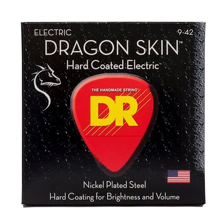 Струни для гітари DR Strings DRAGON SKIN Electric - Light (9-42)