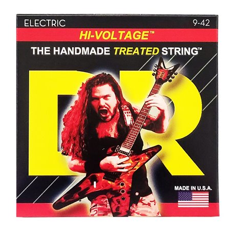 Струни для гітари DR Strings DIMEBAG DARRELL HI-VOLTAGE Electric - Light (9-42)