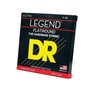 Струни для гітари DR Strings LEGEND Flatwound Electric - Medium Light (11-48)