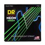 Струни для гітари DR Strings NEON Geen Electric - Light (9-42)