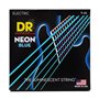 Струни для гітари DR Strings NEON Blue Electric - Light Heavy (9-46)