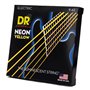 Струни для гітари DR Strings NEON Yellow Electric - Light (9-42)