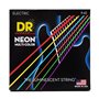 Струни для гітари DR Strings NEON Multi-Color Electric - Light (9-42)