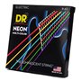 Струни для гітари DR Strings NEON Multi-Color Electric - Light (9-42)