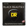 Струни для гітари DR Strings BLACK BEAUTIES Electric - Medium (10-46)