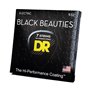 Струни для гітари DR Strings BLACK BEAUTIES Electric - Light 7-String (9-52)