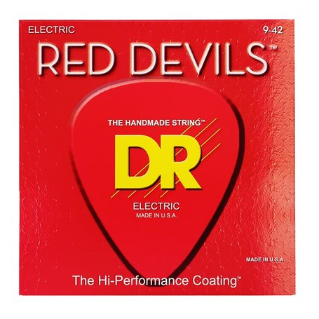 Струни для гітари DR Strings RED DEVILS Electric - Light (9-42)