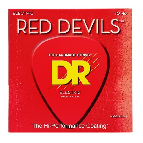 Струни для гітари DR Strings RED DEVILS Electric - Medium (10-46)