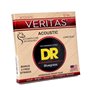 Струни для гітари DR Strings VERITAS Coated Core Acoustic Guitar Strings - Bluegrass (12-56)