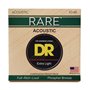 Струни для гітари DR Strings RARE Acoustic Phosphor Bronze - Extra Light (10-48)