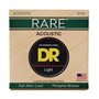 Струни для гітари DR Strings RARE Acoustic Phosphor Bronze - Light (12-54)