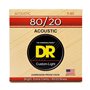 Струни для гітари DR Strings HI-BEAM Acoustic 80/20 Bronze - Custom Light (11-50)