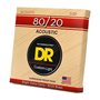 Струни для гітари DR Strings HI-BEAM Acoustic 80/20 Bronze - Custom Light (11-50)