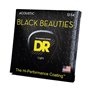 Струни для гітари DR Strings BLACK BEAUTIES Acoustic - Light (12-54)