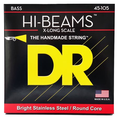 Струни для гітари DR Strings HI-BEAM Bass - Medium - Long Scale (45-105)