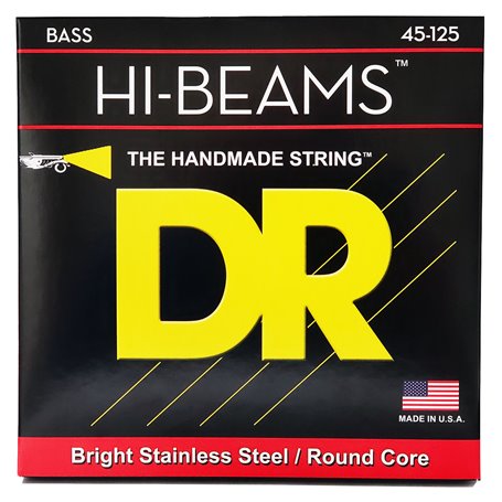 Струни для гітари DR Strings HI-BEAM Bass - Medium - 5-String (45-125)