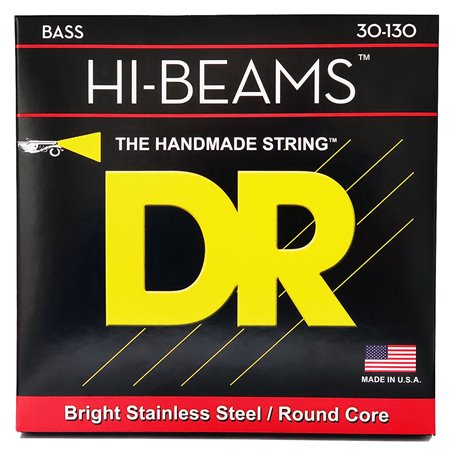 Струни для гітари DR Strings HI-BEAM Bass - Medium - 6-String (30-130)