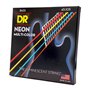 Струни для гітари DR Strings NEON Multi-Color Bass - Medium (45-105)