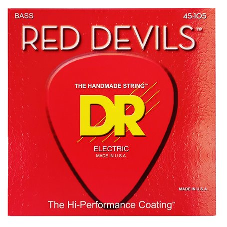 Струни для гітари DR Strings RED DEVILS Bass - Medium (45-105)