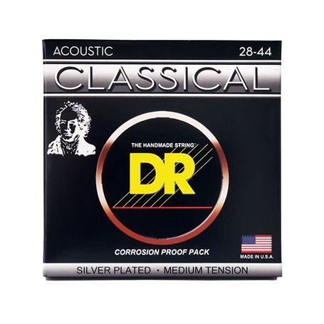 Струни для гітари DR Strings CLASSICAL NYLON Medium Tension