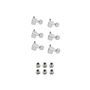 FENDER AMERICAN PRO STAGGERED STRATOCASTER/TELECASTER TUNING MACHINE SETS CHROME Кілки для гітари