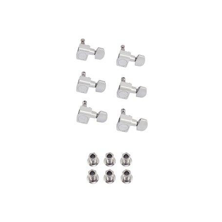 FENDER AMERICAN PRO STAGGERED STRATOCASTER/TELECASTER TUNING MACHINE SETS CHROME Кілки для гітари