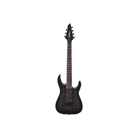 JACKSON JS22Q-7 DKA DINKY ARCH TOP HT TRANSPARENT BLACK BURST Електрогітара