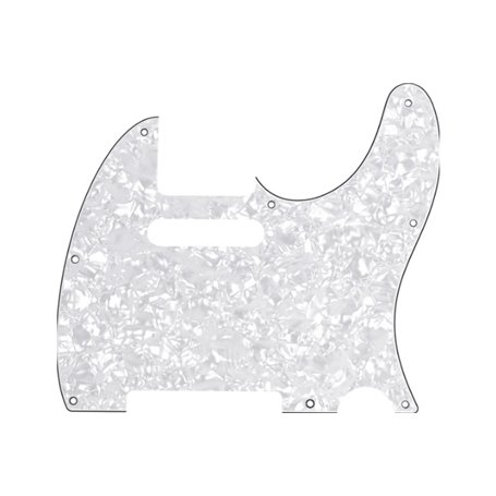 FENDER PICKGUARD FOR TELECASTER 4-PLY WHITE PEARL Пікгард