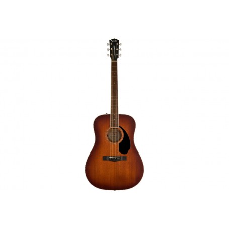 FENDER PD-220E DREADNOUGHT ALL MAHOGANY WITH CASE AGED COGNAC BURST Гітара електроакустична