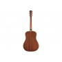 FENDER PD-220E DREADNOUGHT ALL MAHOGANY WITH CASE AGED COGNAC BURST Гітара електроакустична