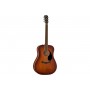 FENDER PD-220E DREADNOUGHT ALL MAHOGANY WITH CASE AGED COGNAC BURST Гітара електроакустична