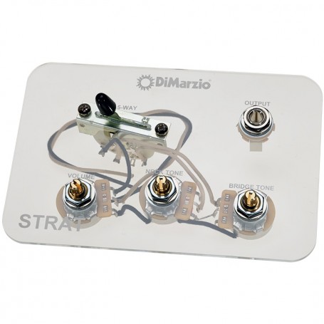 Гітарна електроніка DIMARZIO GW2108A5 STRAT WIRING HARNESS WITH 5-WAY SWITCH AND 250K POTS