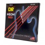 Струни для гітари DR Strings NEON Red Bass - Medium (45-105)