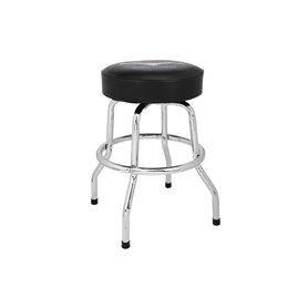 Стілець барний FENDER 24" CUSTOM SHOP CHEVRON LOGO BARSTOOL, BLACK/CHROME