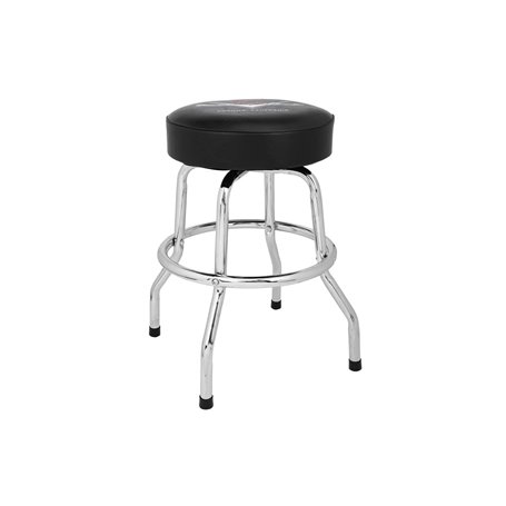 Стілець барний FENDER 24" CUSTOM SHOP CHEVRON LOGO BARSTOOL, BLACK/CHROME