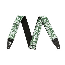 Ремінь гітарний FENDER STRAP 2" HAWAIIAN STRAPS GREEN FLORAL