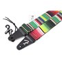 Ремінь гітарний FENDER STRAP 2" SERAPE GREEN MULTI