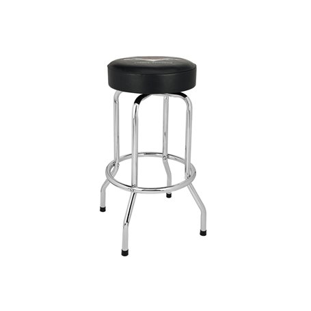 Стілець барний FENDER 30" CUSTOM SHOP CHEVRON LOGO BARSTOOL, BLACK/CHROME