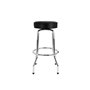 Стілець барний FENDER 30" SPAGHETTI LOGO PICK POUCH BARSTOOL, BLACK AND CHROME