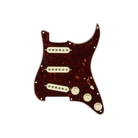 Пікгард зі звукознімачами FENDER PRE-WIRED STRAT PICKGUARD TEX-MEX SSS TORTOISE SHELL