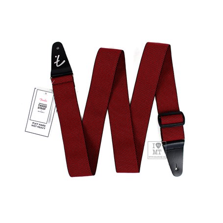 Ремінь гітарний FENDER STRAP 2" WEIGHLESS TWEED RED