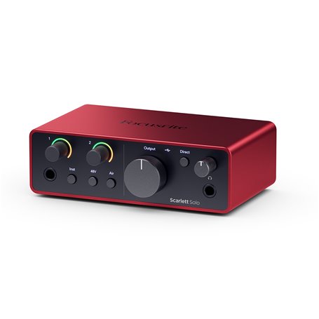 Аудіоінтерфейс FOCUSRITE Scarlett Solo 4th Gen