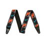 Ремінь гітарний FENDER STRAP 2" NEON MONOGRAMMED BLUE ORANGE