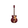 Гітара напівакустична GRETSCH ELECTROMATIC PRISTINE LTD CENTER BLOCK DOUBLE-CUT WITH BIGSBY DARK CHERRY METALLIC